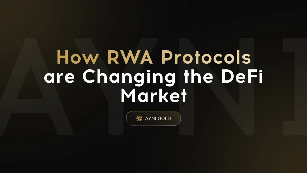 Concept connecting real-world asset tokenization, DeFi liquidity, and physical-economy backed yield.